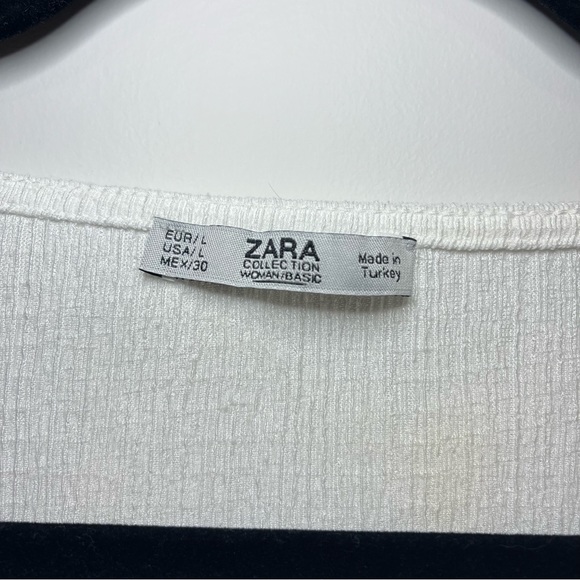 ZARA Front Twist Blouse Top - Picture 7 of 7